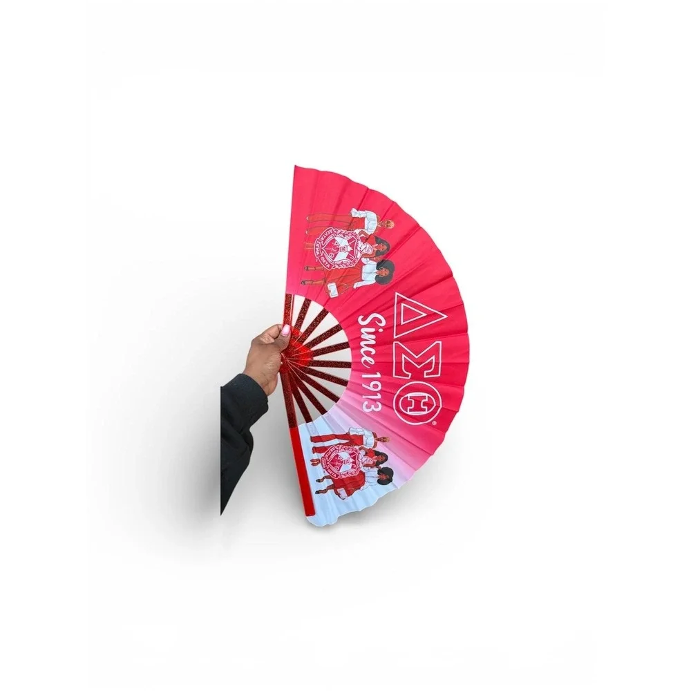 Delta Sigma Theta Folding Fan